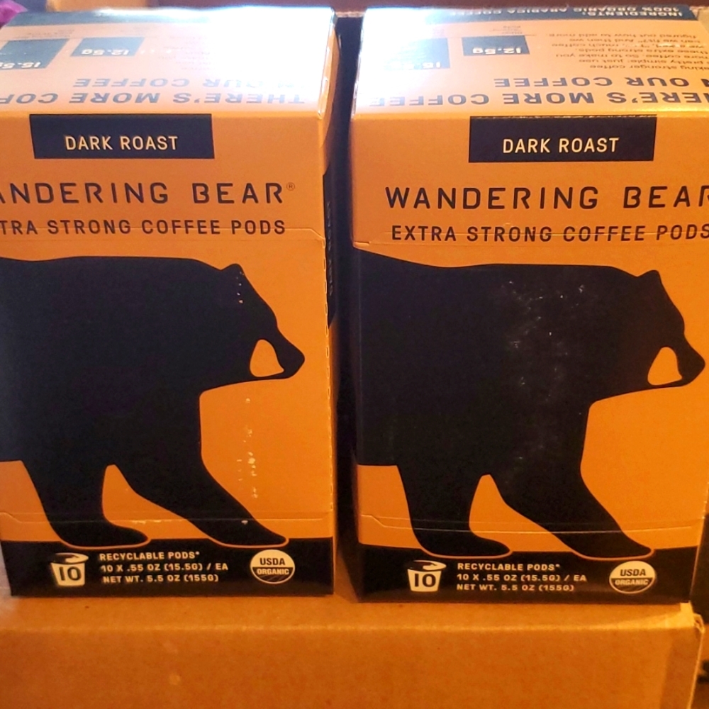 Coffee k-cup pods